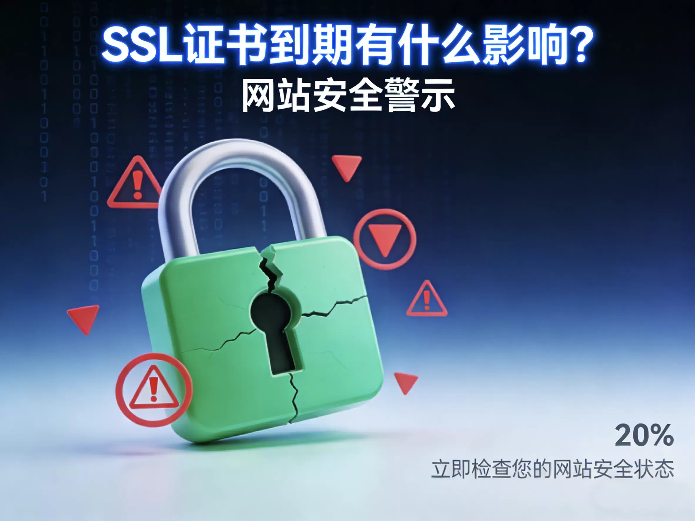SSL证书到期有什么影响？