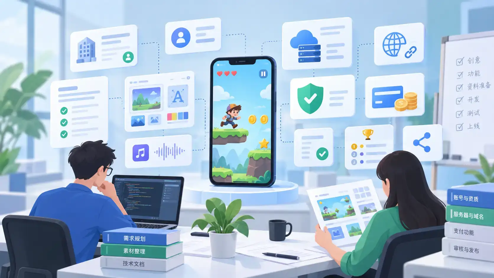 做微信小游戏开发需要什么资料?-德材翌科技资讯www.dcykjgw.com